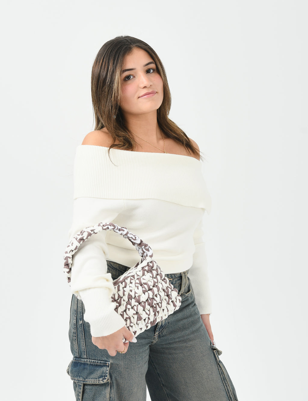 Cloud mocha bag