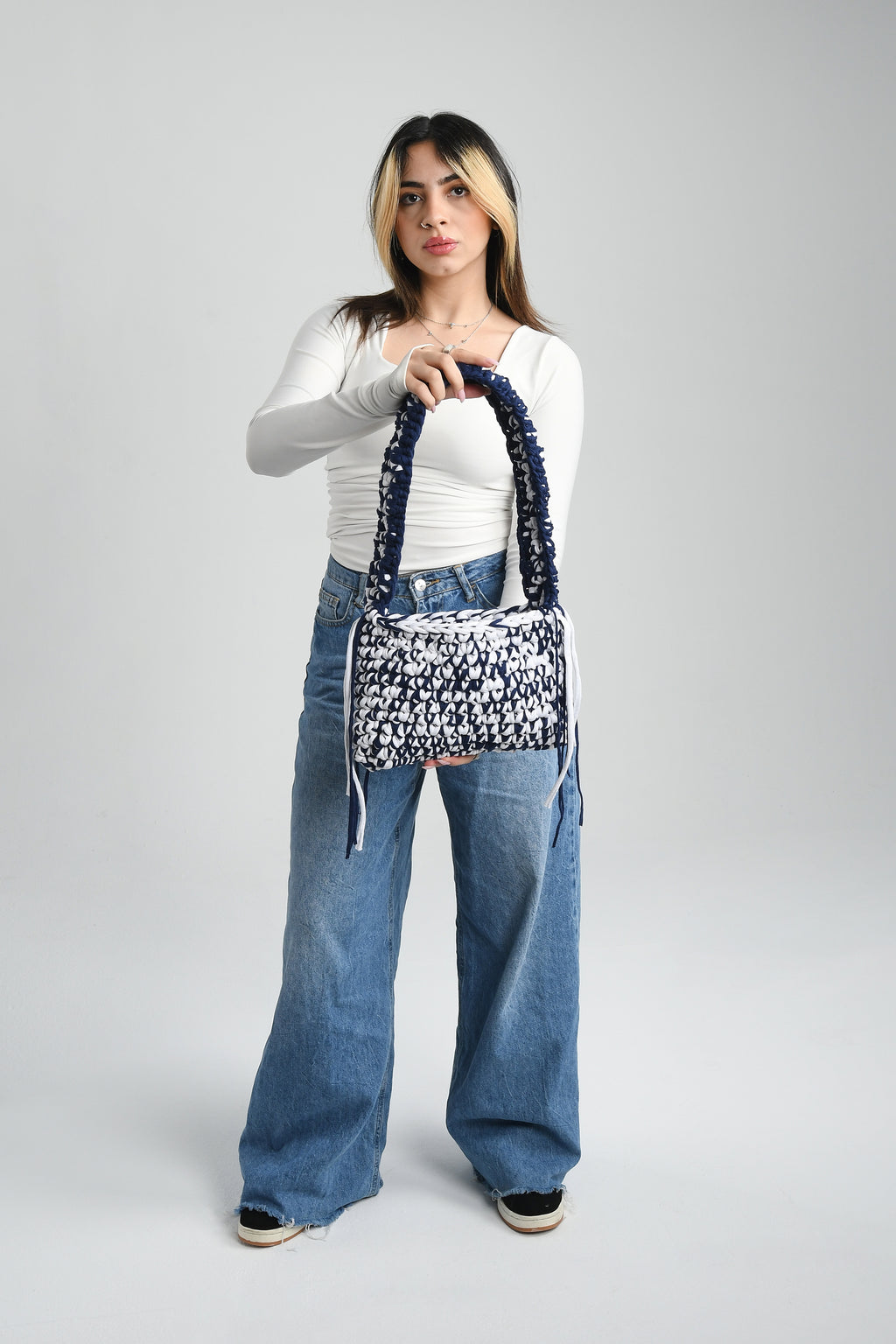 Navy bleu bag