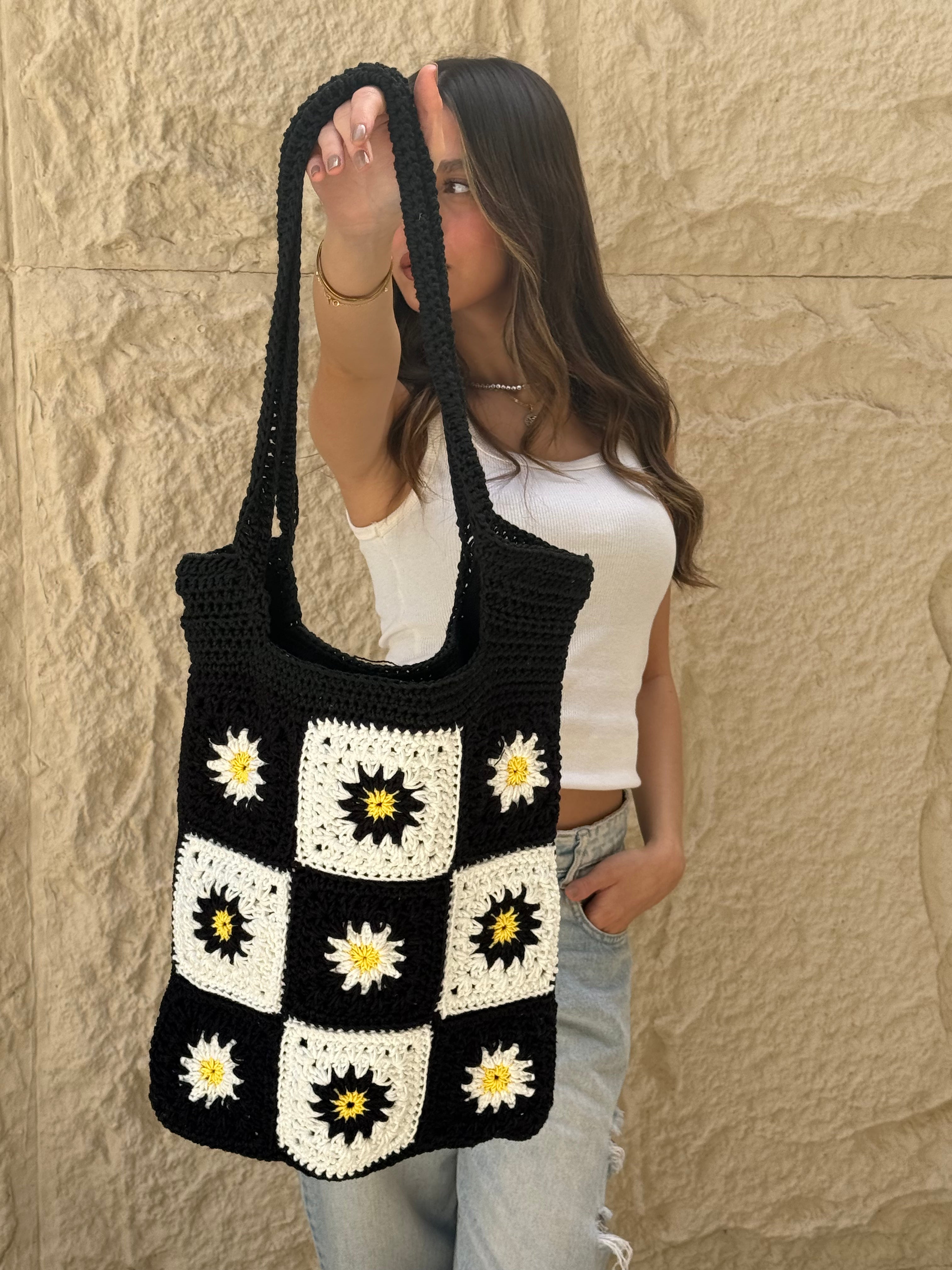 Noir bloom bag