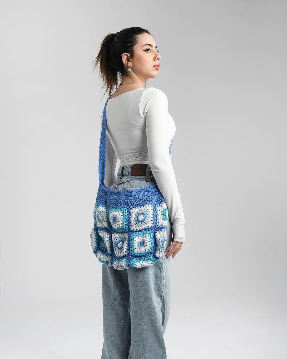 cloudy bleu bag